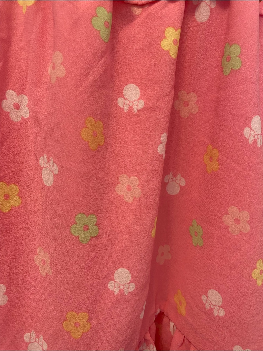 Janie and Jack x Disney Minnie Mouse Daytrip Chiffon Sundress, Bright Pink, 6 - Picture 4 of 13